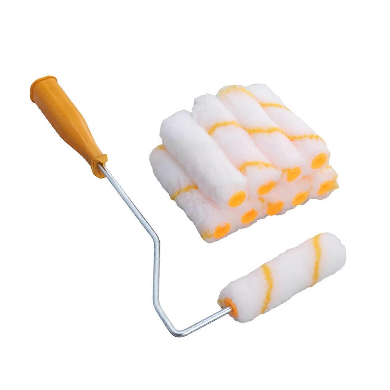 House Paint Rollers 4 Inch Small Foam Roller Brush for Walls - Multifunctional Latex Paint Roller for DIY Projects