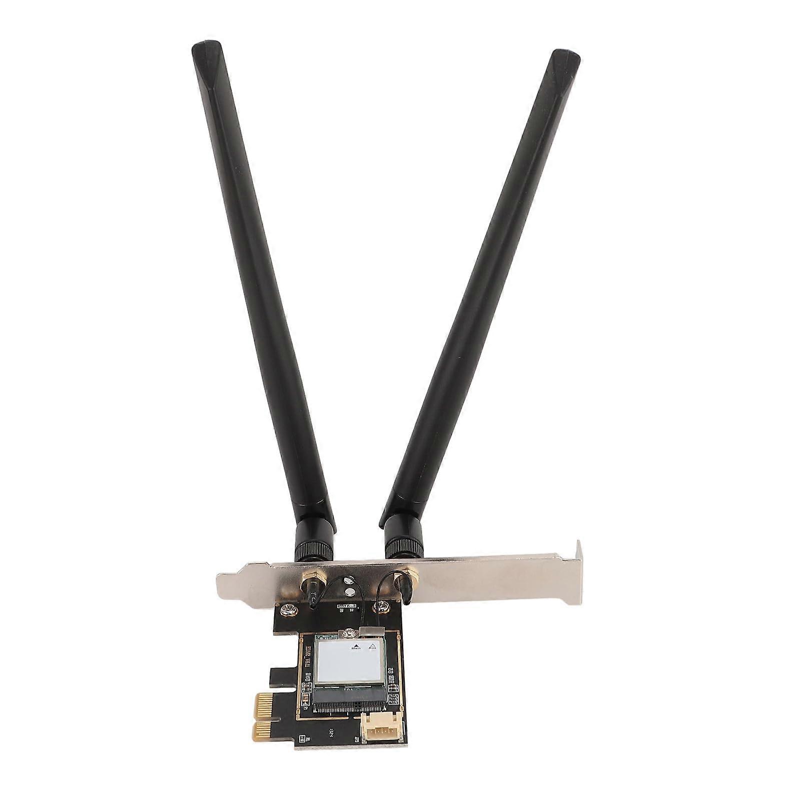 MT7925 Network Card 5400Mbps 2.4G 5G 6G Band 5.3 Support MU MIMO PCIEx1 Network Card Adapter