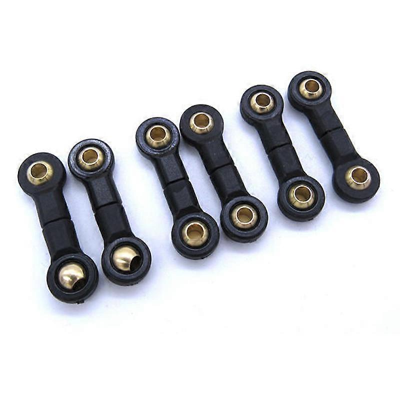 6Pcs Connector Links Rod for B16 B36 Rc Car Rear Axle Seesaw