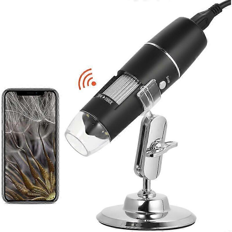 Three-in-one USB + Micro + Type-c supports computer Android system mobile phone microscope