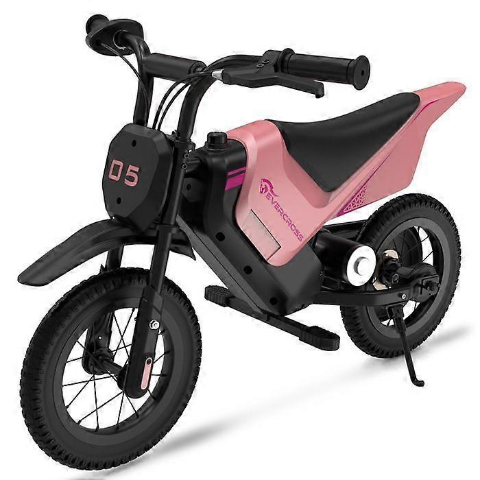 EVERCROSS TECH EV05M 儿童电动摩托车 – 2 速 – 150W 4Ah 锂电池 – 理想礼物粉色