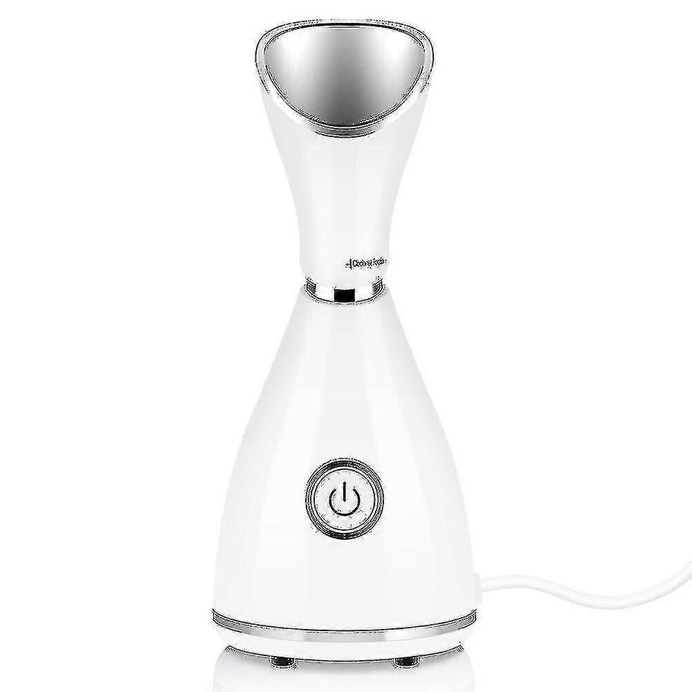 Nano Facial Steamer Machine Ionic Skin Care Tool Humidifier Vaporizer Device Hot|ion Device(white)