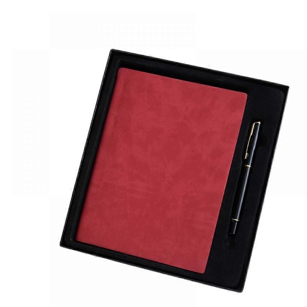 Executive Journal Gift Box Coiled, Customizable Cover,Multi-functional Pen Loop, Inner Pockets and Perfect for Meetings and Conferences,The Best Gift.