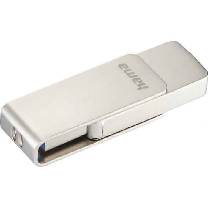 Clé USB Hama Rotate Pro 512 Go USB Type-A 3.0 Argent (00182488)