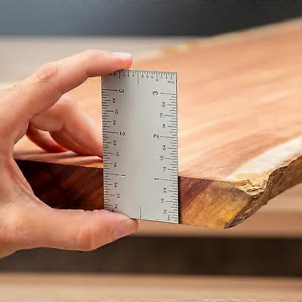 Edge Ruler Pocket Stainless Steel Precision Rulers