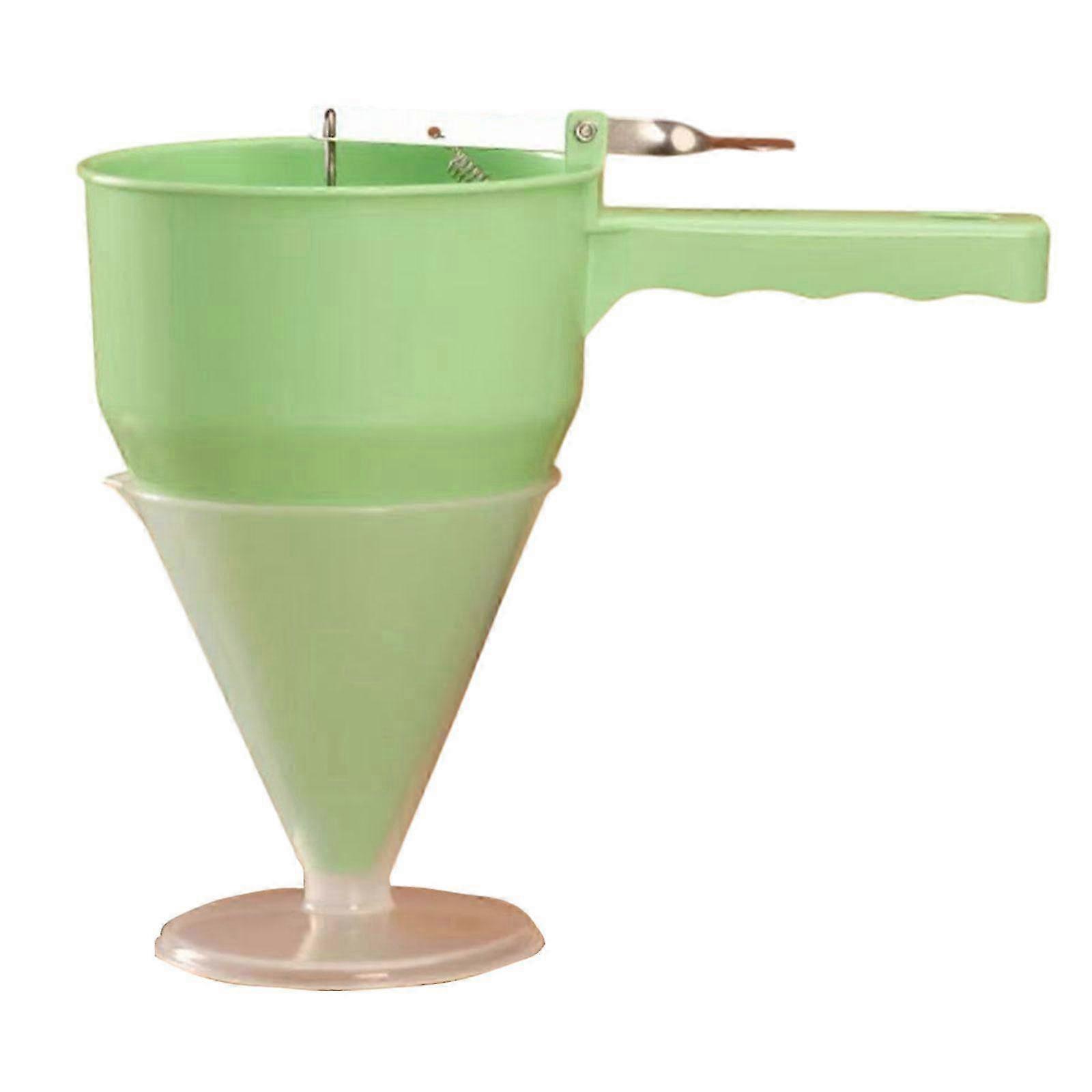 Pancake Batter Dispenser & Funnel, Multipurpose Baking Tool for Cupcakes, Muffins, Octopus Balls