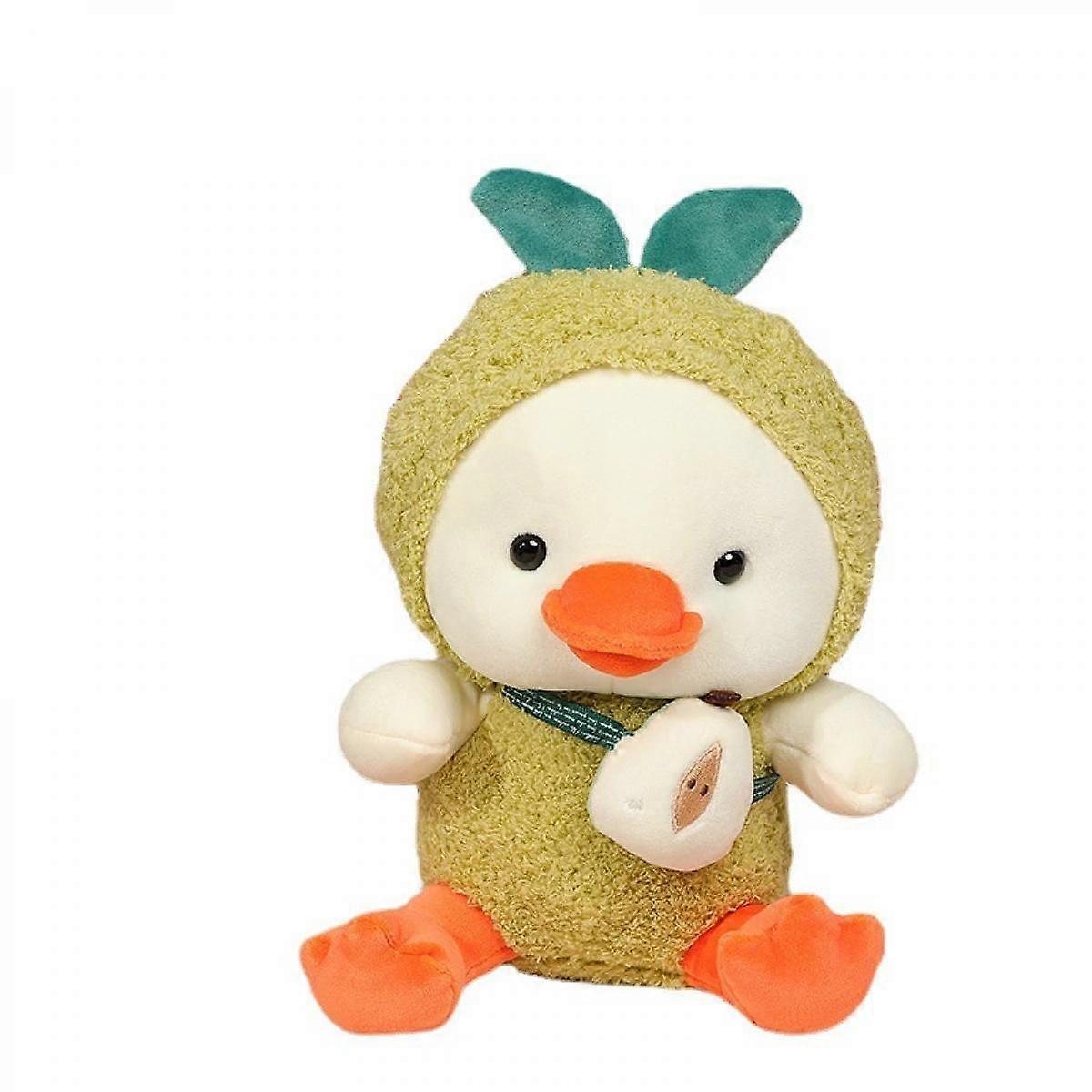 Duck Plush Cute White Duck Stuffed Animal Plush Toy, Duck Plushie White Stuffed Duck Toy Soft Duck Hugging Pillow Plush Duck Pillow  (9")