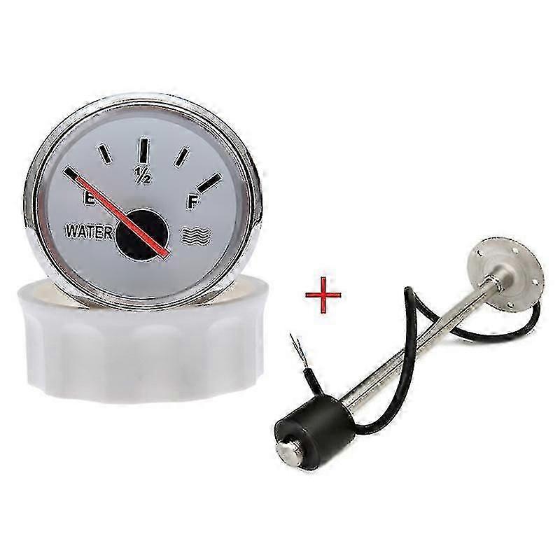 Water Level Gauge Sensor 100-ws500mm Fuel Tank Meter Sending With Red Backlight