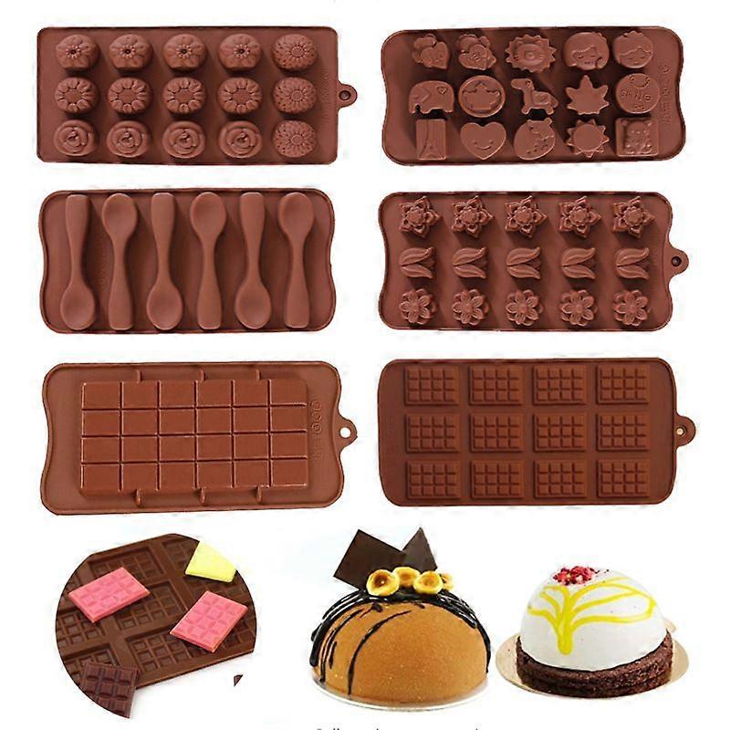 DIY Chocolate Chip Mold Waffle Pudding Baking Tools Cake Decoration Kitchen Supplies
