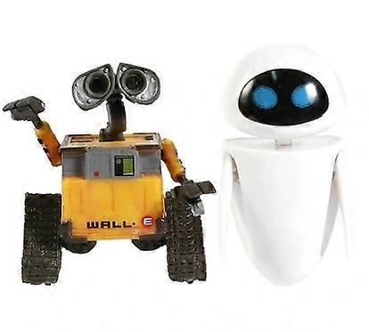 Figures From The Movie Walle Wall-e And Eve Robots