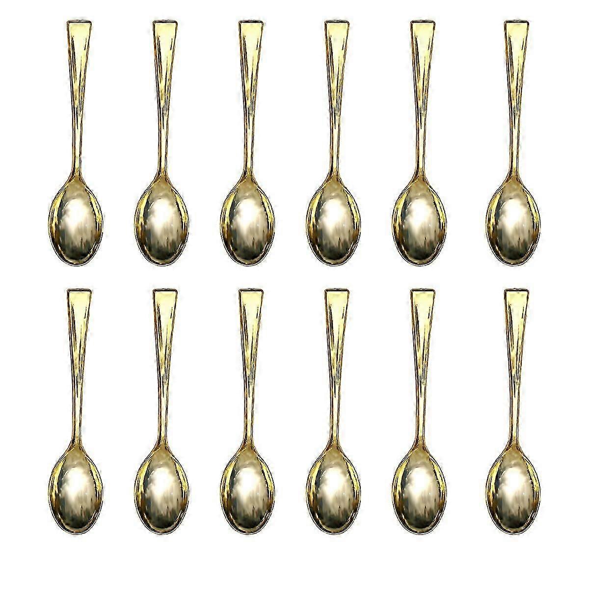 72 PCS Mini Spoons Desserts Basting Spoon Serving Spoons Dinner Spoon Appetizer Spoons