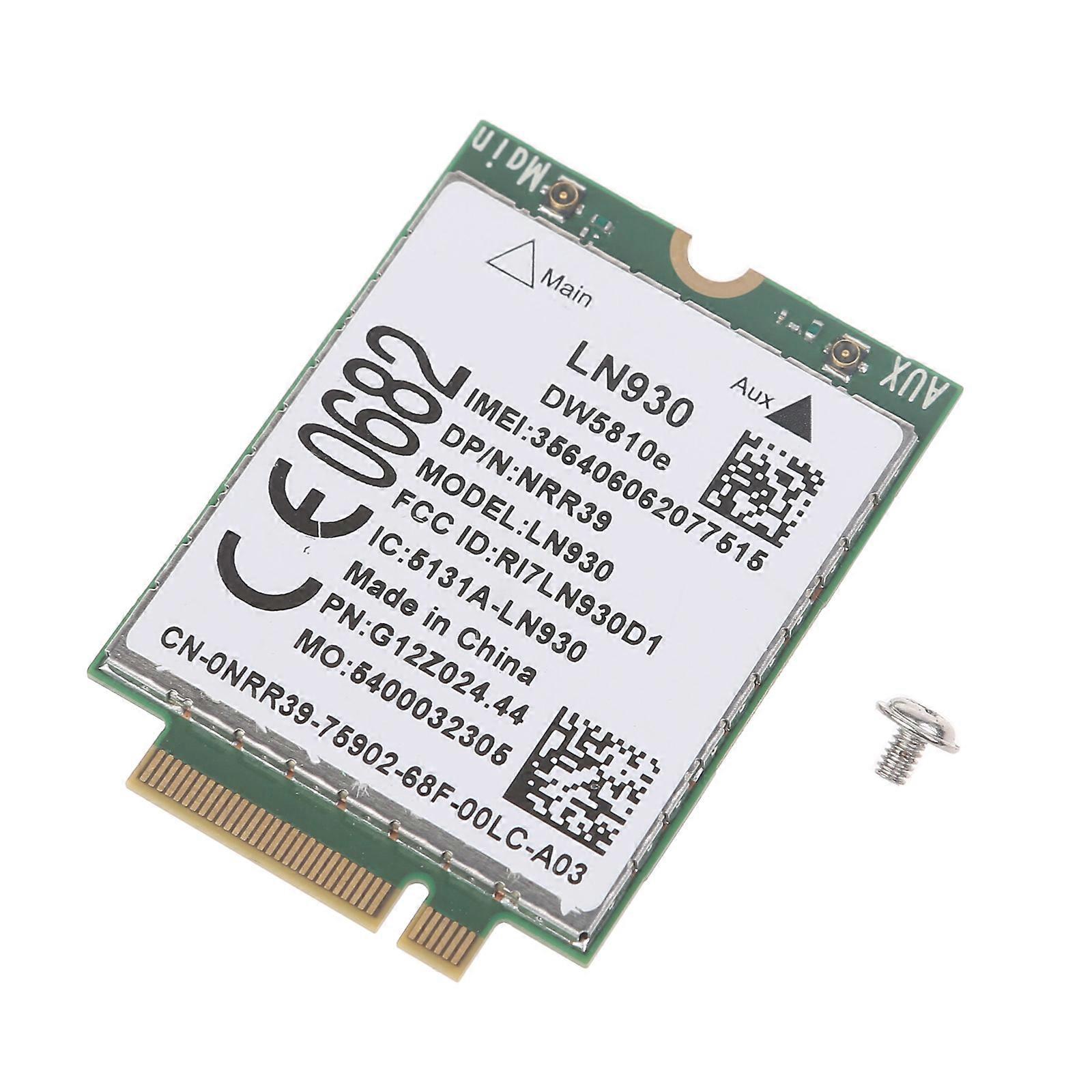 Ethernet Adapter Card For TELIT LN930 DW5810e 4G Wireless LTE Mobile WWAN Card 4G/LTE/DC-HSPA+ WWAN Card