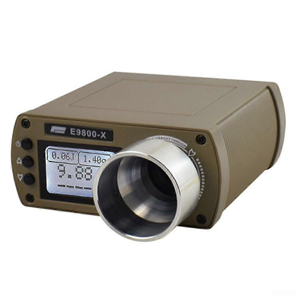 Speed Meter with LCD Display for Use in Range Light Brown
