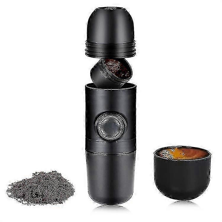 Small Travel Manual Coffee Press Maker Capsules Mini Manual Press Coff