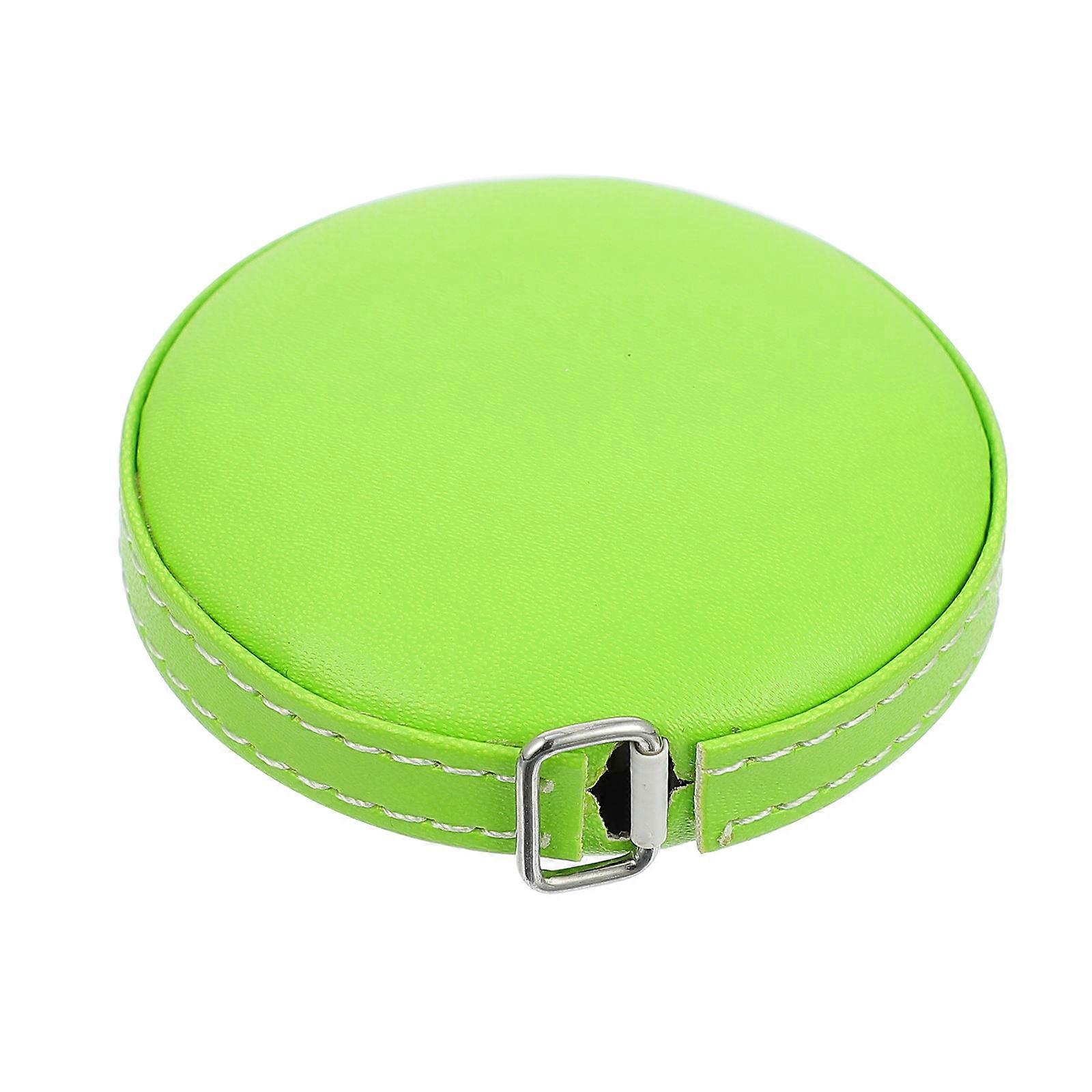 Retractable Measuring Tape for Body & Home Use – Soft Portable Tape Measure with Accurate Double Sided Scale for Tailoring, Crafting – Grass Green