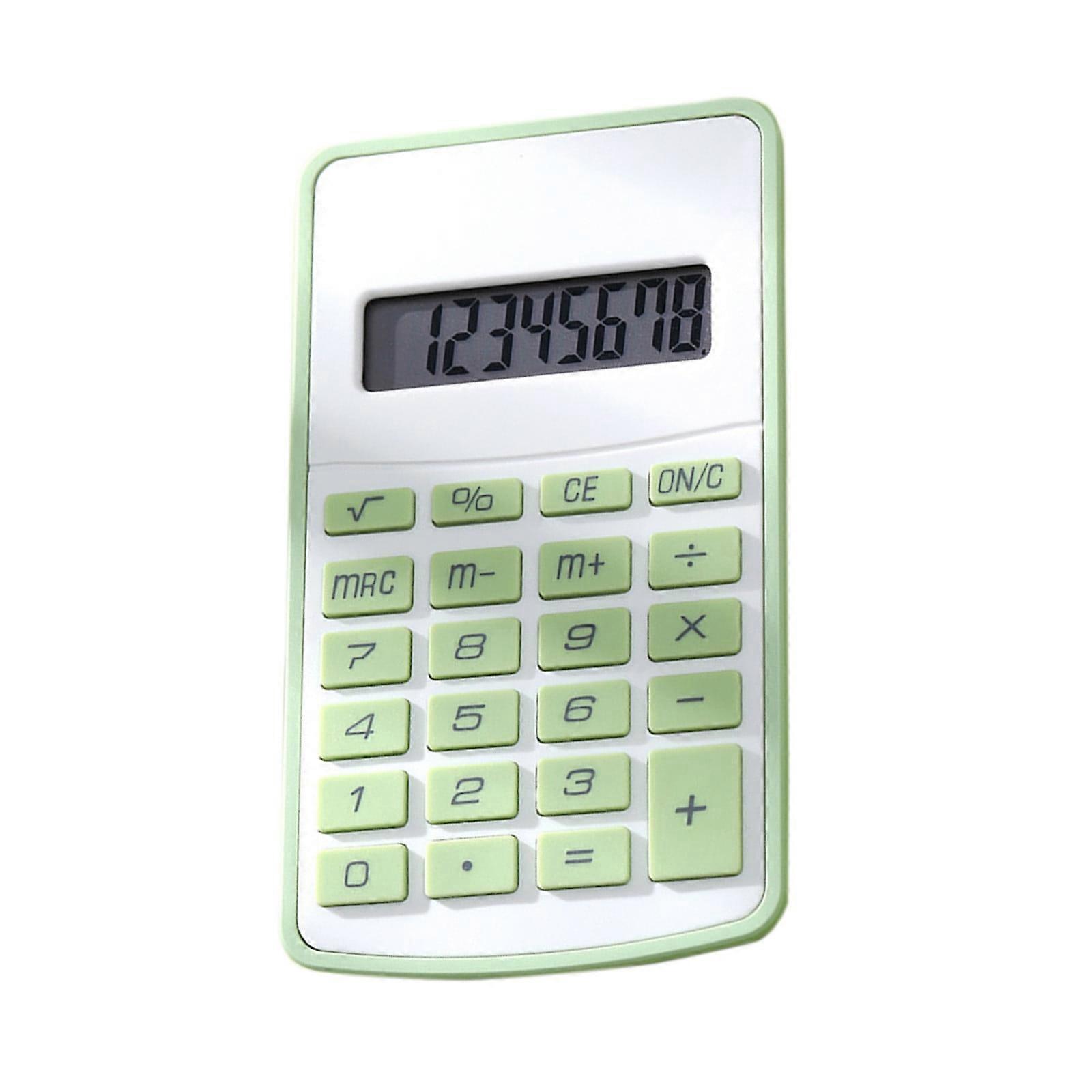 Gifts for Kids Standard Calculator 8 Digit with Large Display Round Button Candy Color Calculator Portable for Office Home School Deals of the Day