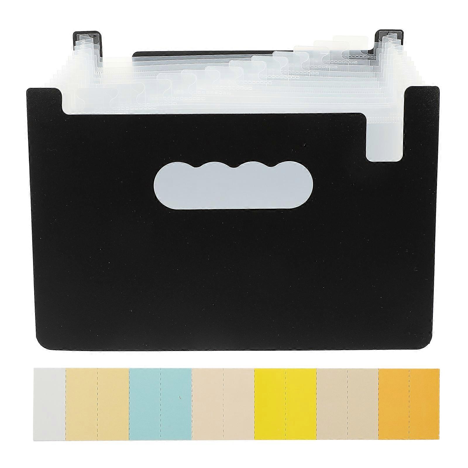 Office Supplies Organizer, PP Material Coupon Manager, Compact and Stylish Design