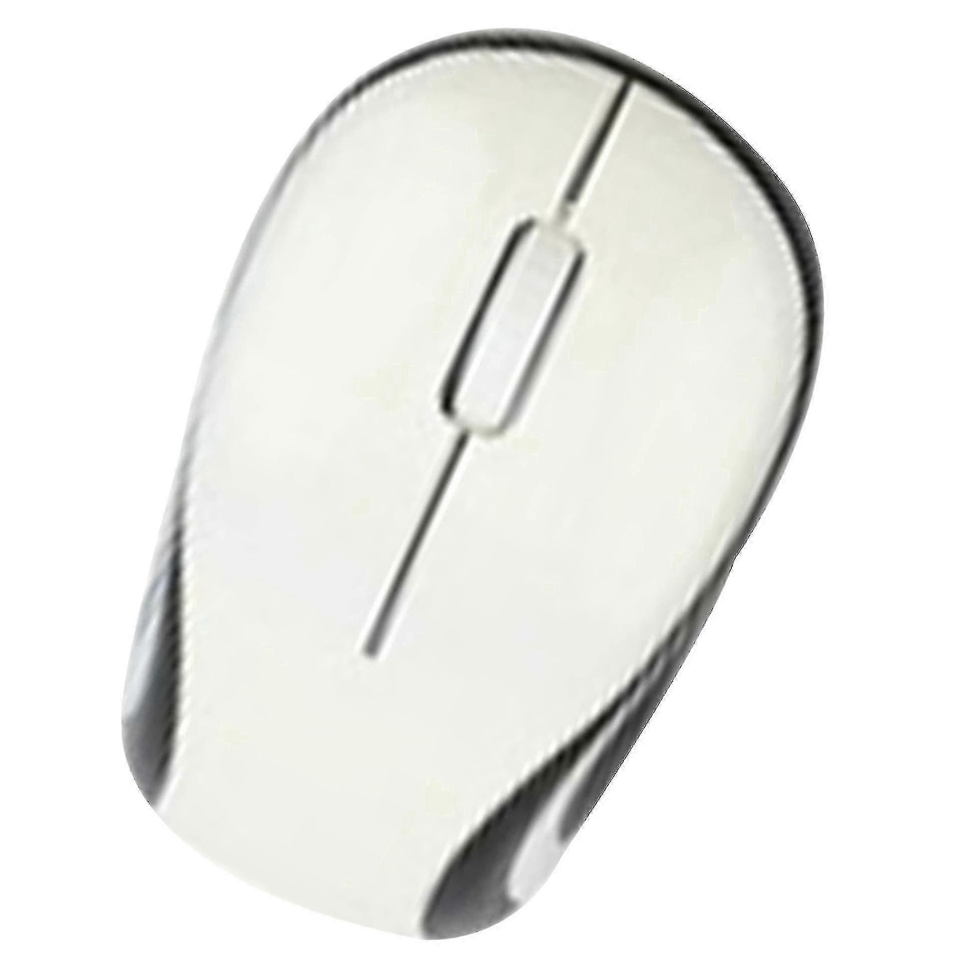 Compact Wireless Travel Mouse with USB Receiver for PC and Laptop - Portable Optical Mini Mouse