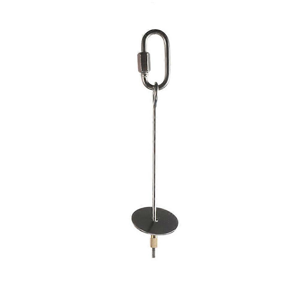 Stainless Steel Parrot Toy Fork Shape Hanging Skill Development Small Birds 1Pcs