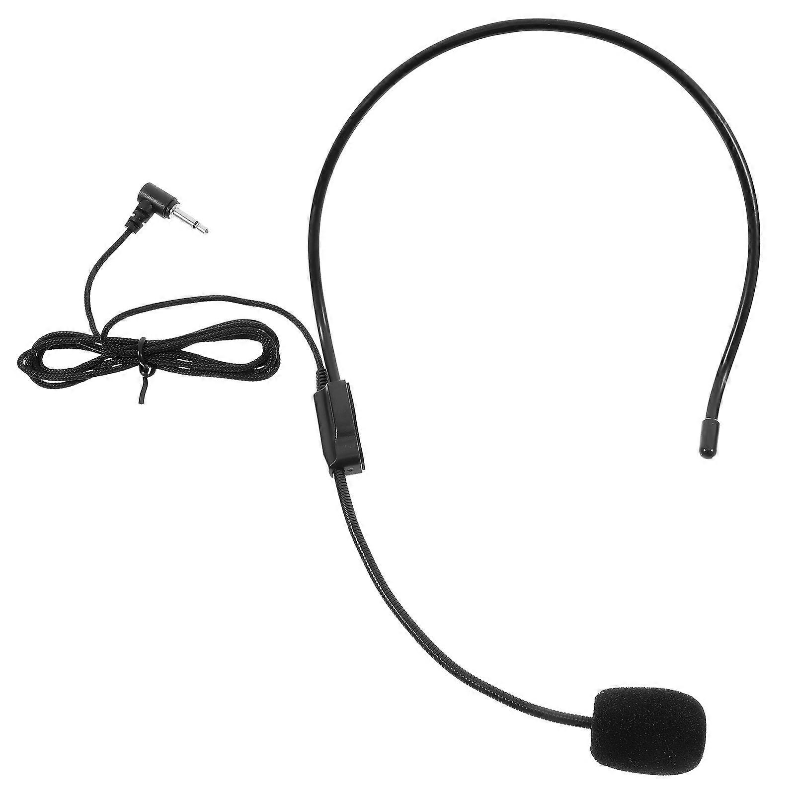 High Fidelity Headphones with 3.5mm Microphone for Singing and Teaching – Rotating Headband Design