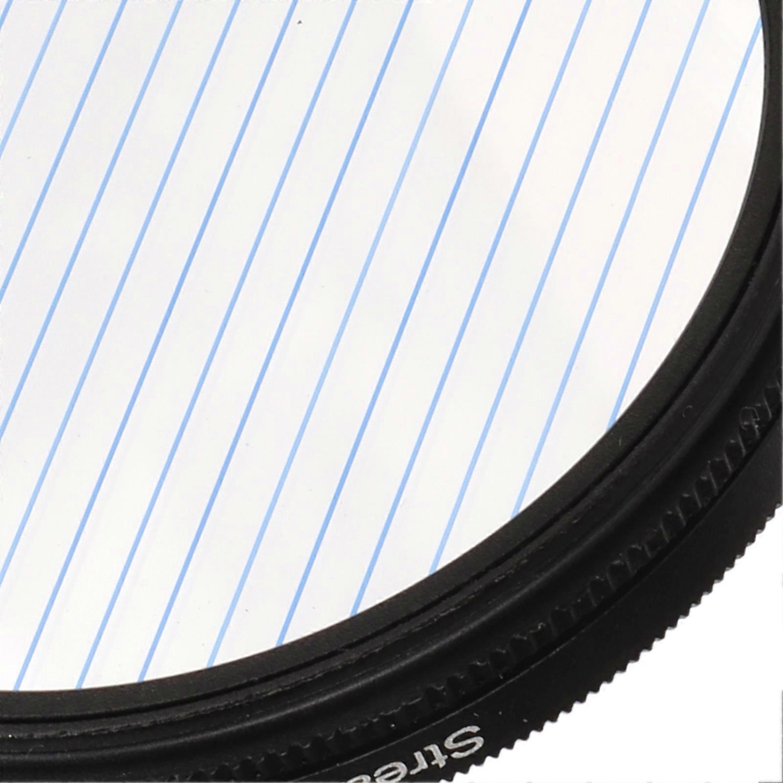 Junestar Blue Streak Special Effects Filter, Anamorphic Optical Glass for Nikon Camera, Accessory 52mm/2inch