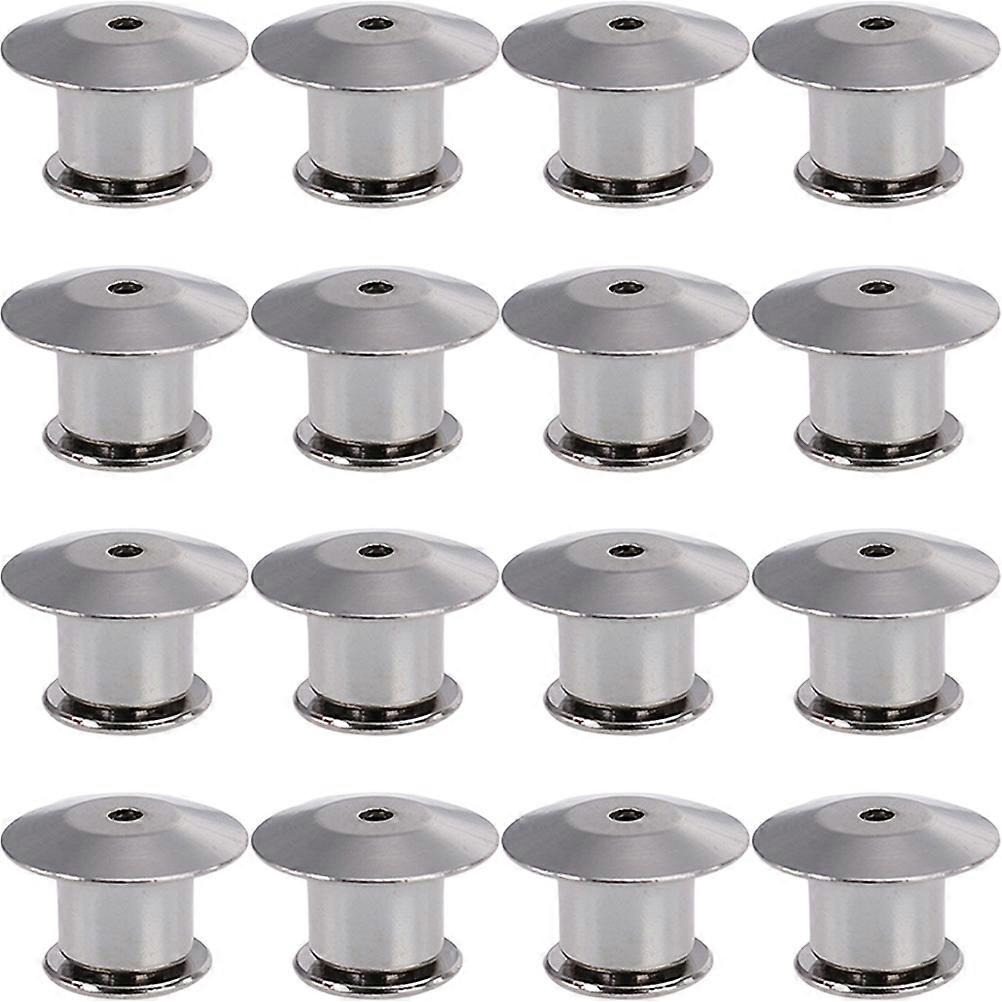 Diy Pin Keepers Clothes Supplies Metal Locking Pin Backs Name Tags Display Books 22Pcs