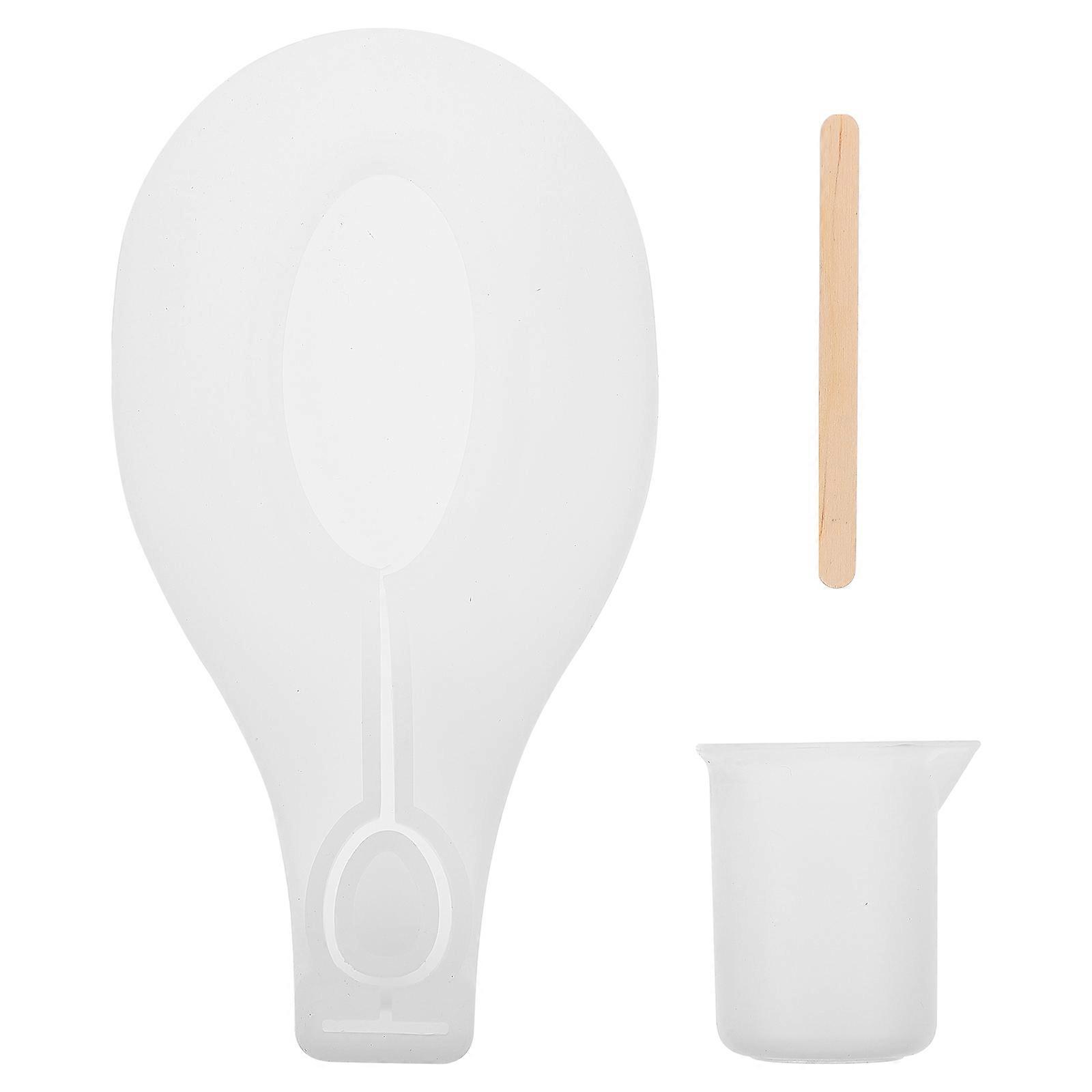 Silicone Spoon Holder Mold Epoxy Resin Casting Tray for DIY Art Crafts Decorations – Flexible Non Stick Design for Creative Projects