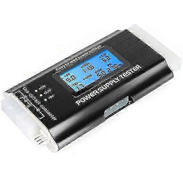Digiflex Atx Power Supply Tester 20 24 Pin Sata LCD Diagnostic Psu