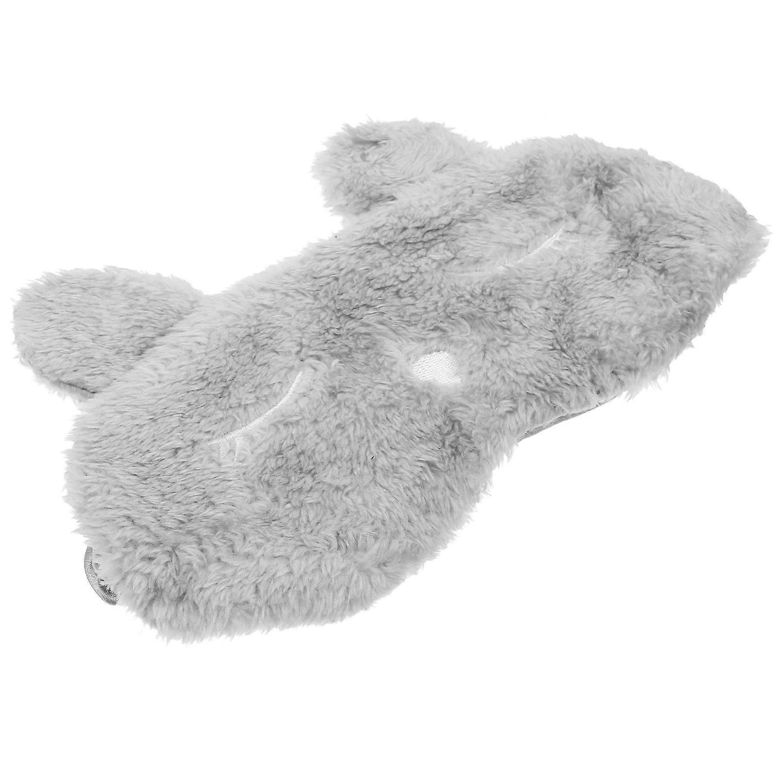 Sleeping Mask Funny Cartoon Eye Mask Rabbit Cat Eye Patch for Blocking 1Pack