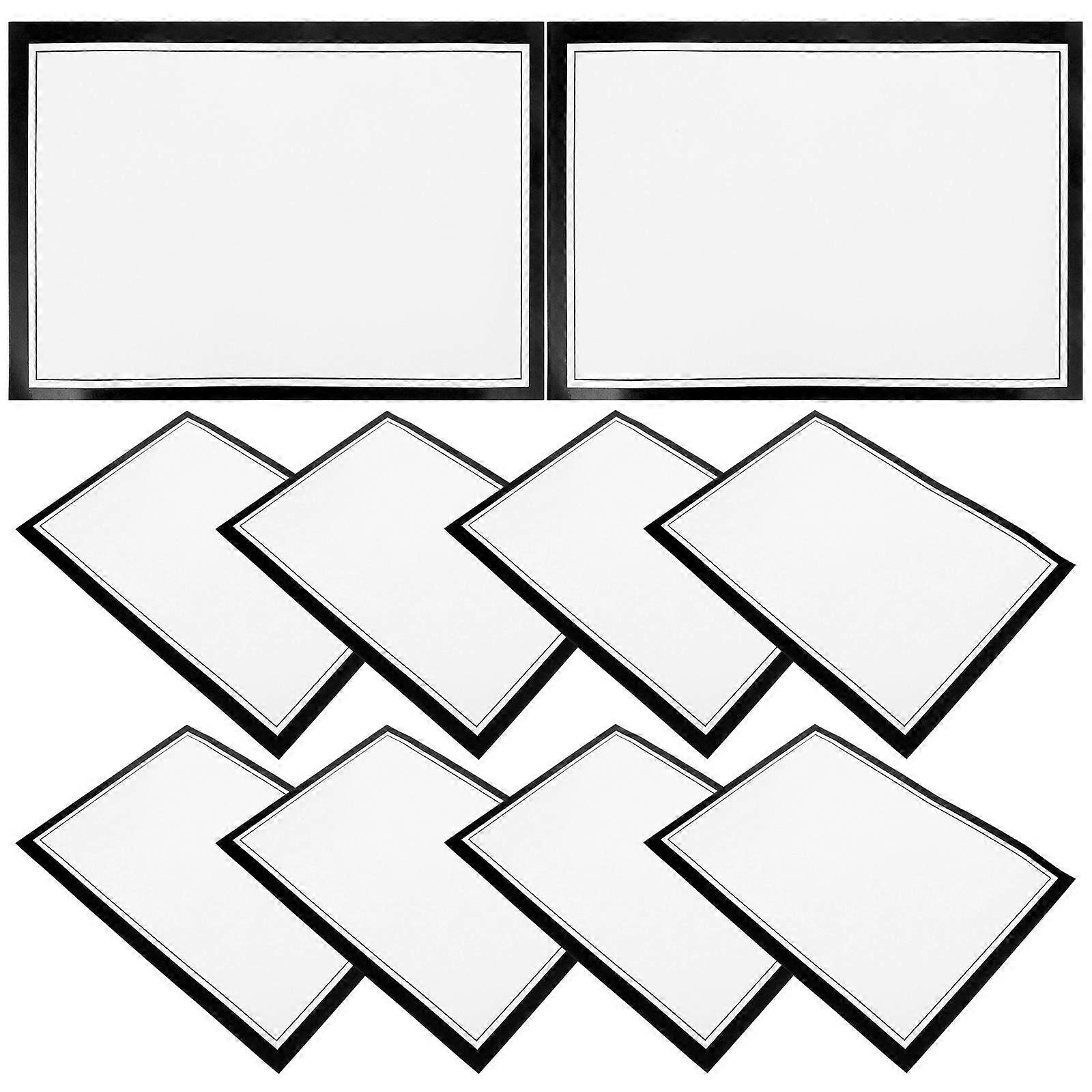 Diy Painting Paperboard Print Making Paper For Drawing Paper Colorful Size 8K Children Art Projects 10Sheets