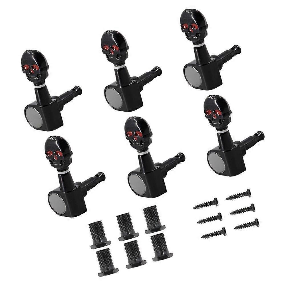 Guitar Tuning Machine Heads Classical Folk Tuning Buttons Guitar Tuning Pegs Ukuleles Music Practice 1Set