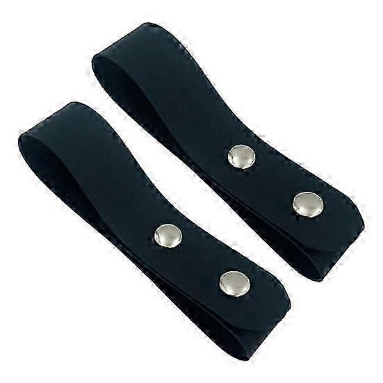 2Pcs Faux δερμάτινη θήκη μαστιγίων χειροποίητη κομψή θηλιά ζωνών για μαστίγια ιππασίας
