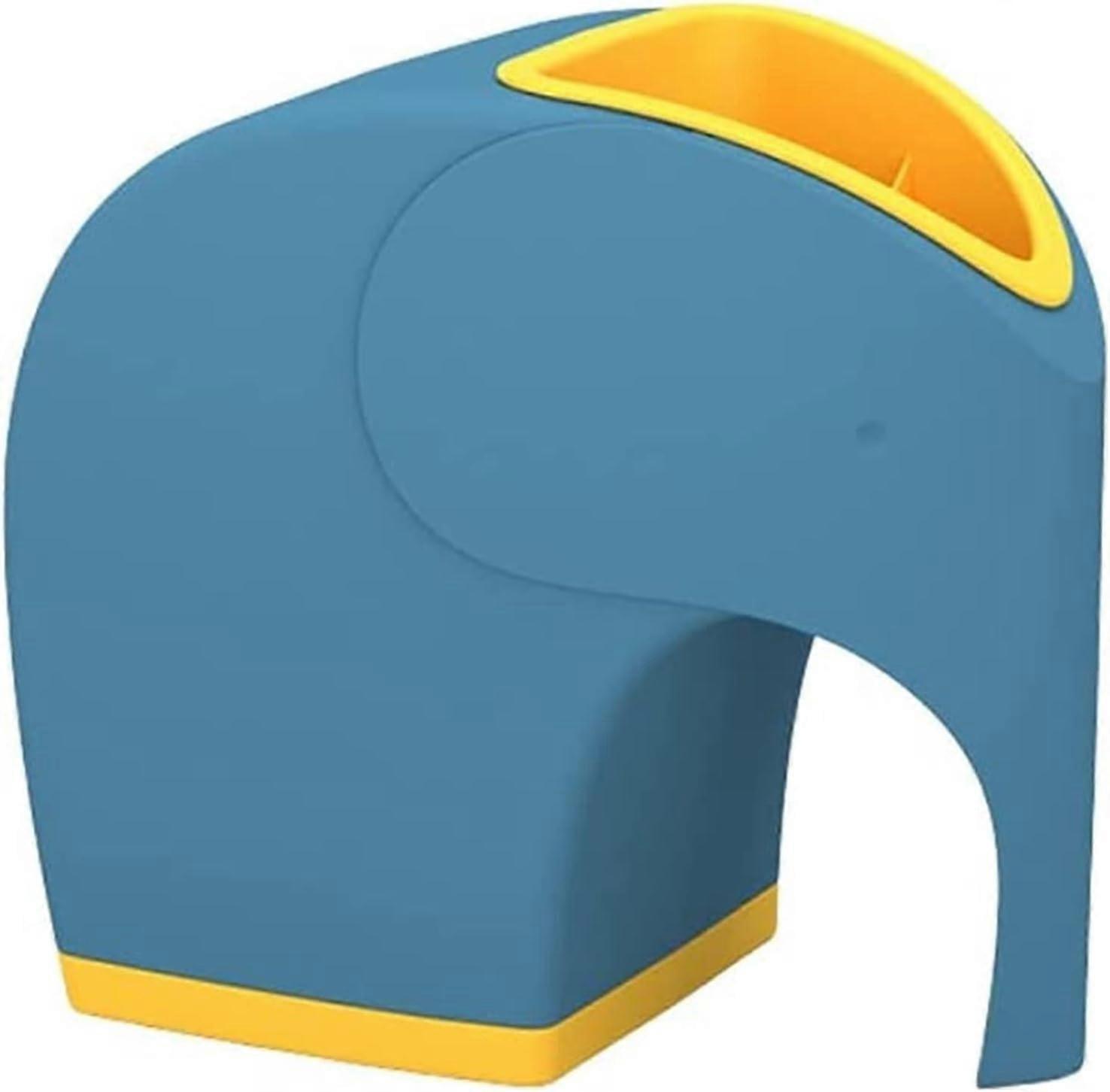 Creative tissue box cartoon animal desktop tissue box plastic storage box storage box blue