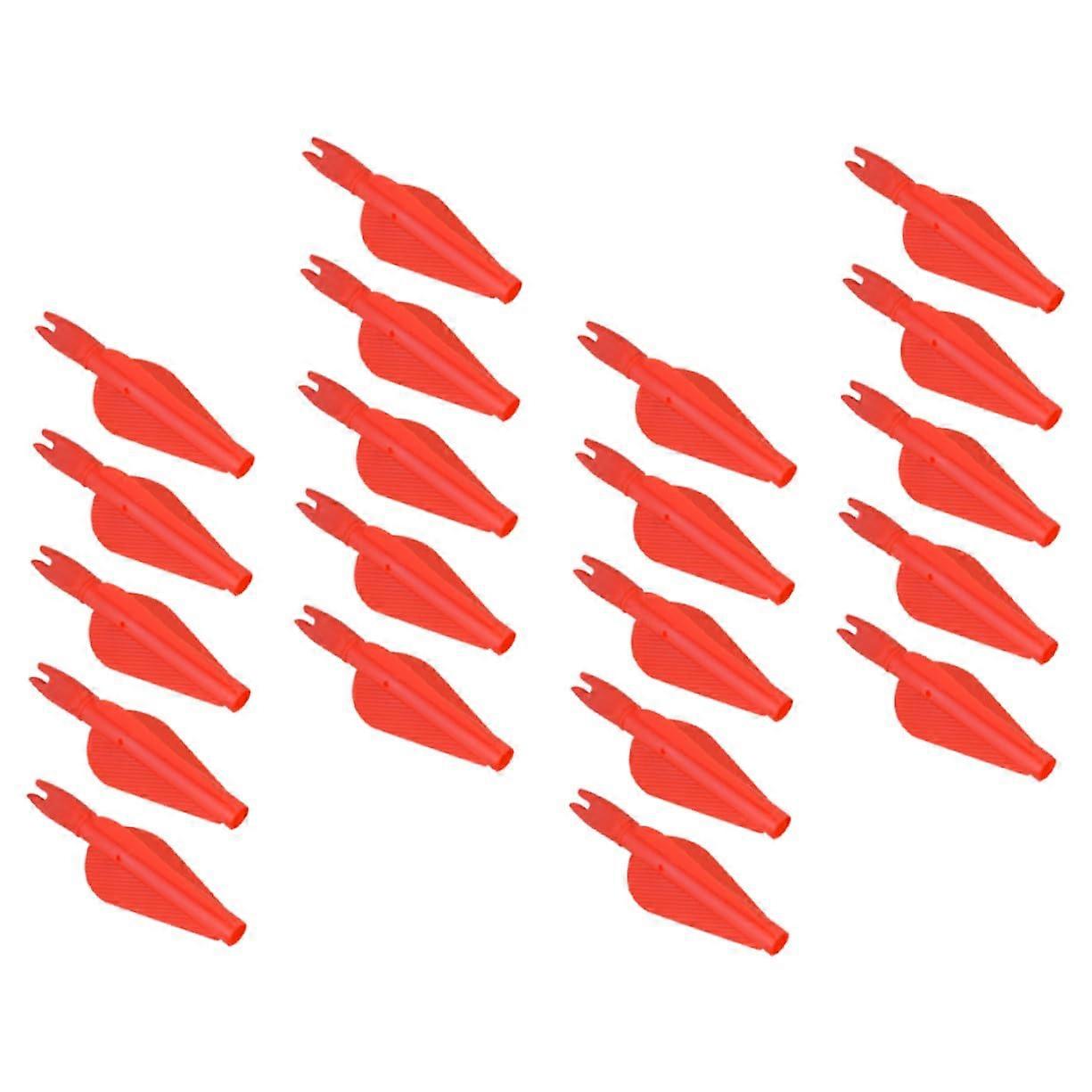 Arrow Feather Cam Arrowtail Shooting Archery Cam Interchangeable Arrows Pack of 20