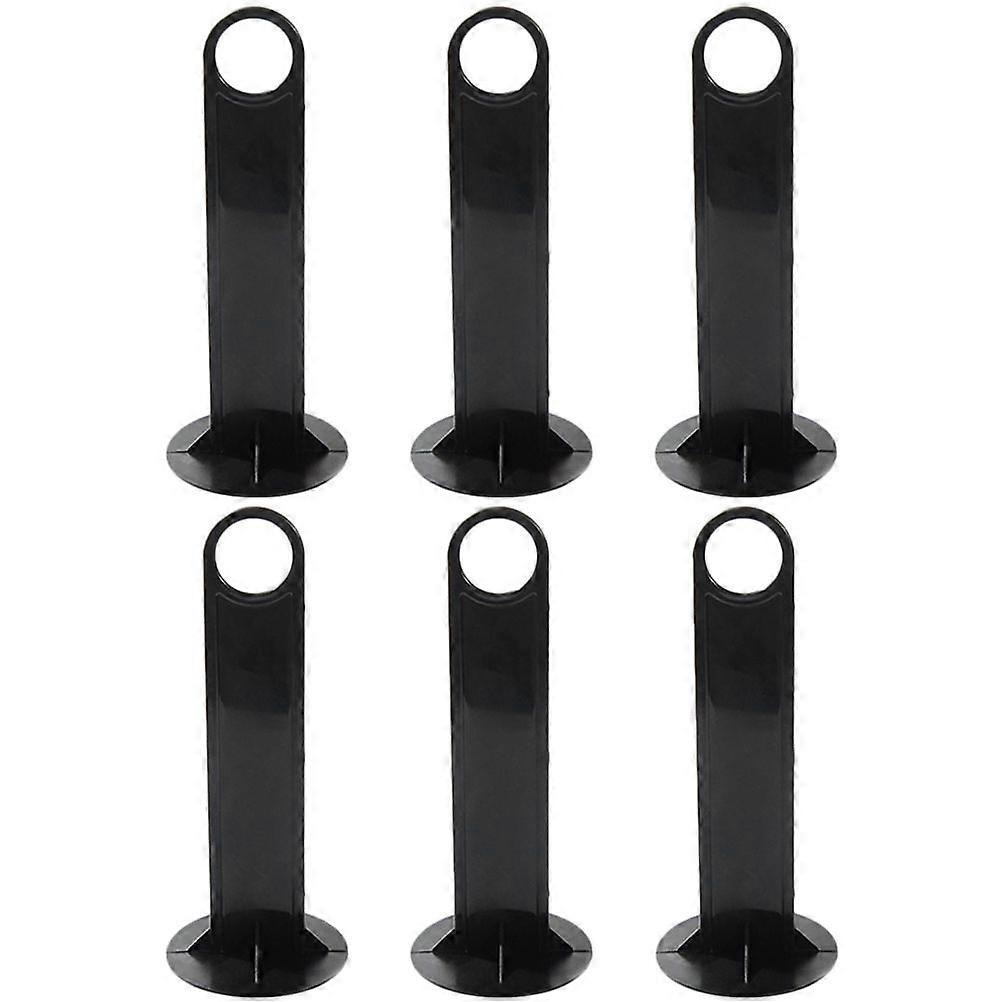 6Pcs Soccer Cones Storage Stands Cone Marker Tray Holders Portable Soccer Cones Stands