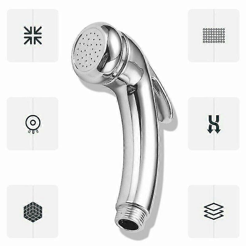 Caravan Motorhome On/Off Trigger Shower Head Chrome Comet Water Flow Bathroom