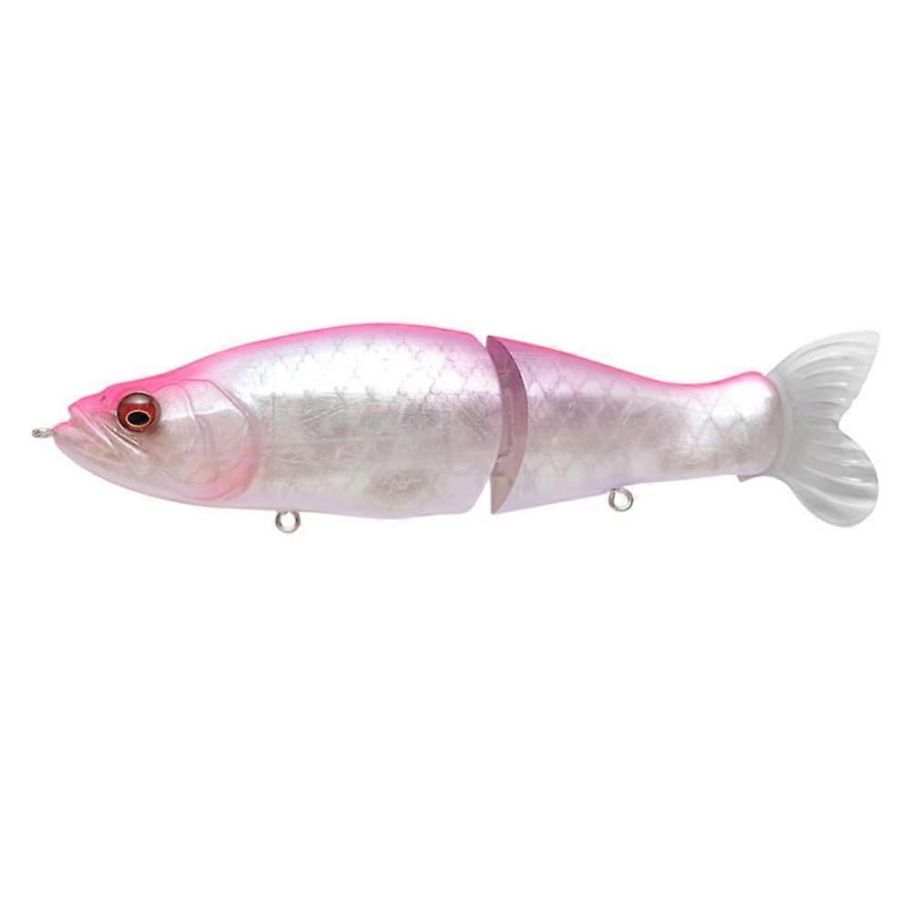 Langsam Schwimmender Köder, Gelenk-Schwingköder, Schwimmköder für Süßwasser, 10cm, Mehrfarbig, Ideal für Raubfische