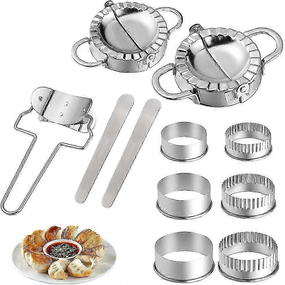 11 Pcs Dumpling Wrapper Dumpling Mould, Stainless Steel Dumpling Maker, Dumpling Machine, Dumpling Maker, Dumpling Machine, Dumpling Machine