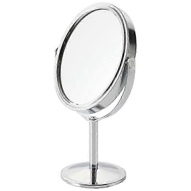 Rotatable Magnifying Makeup Mirror with Stand and Detachable Base