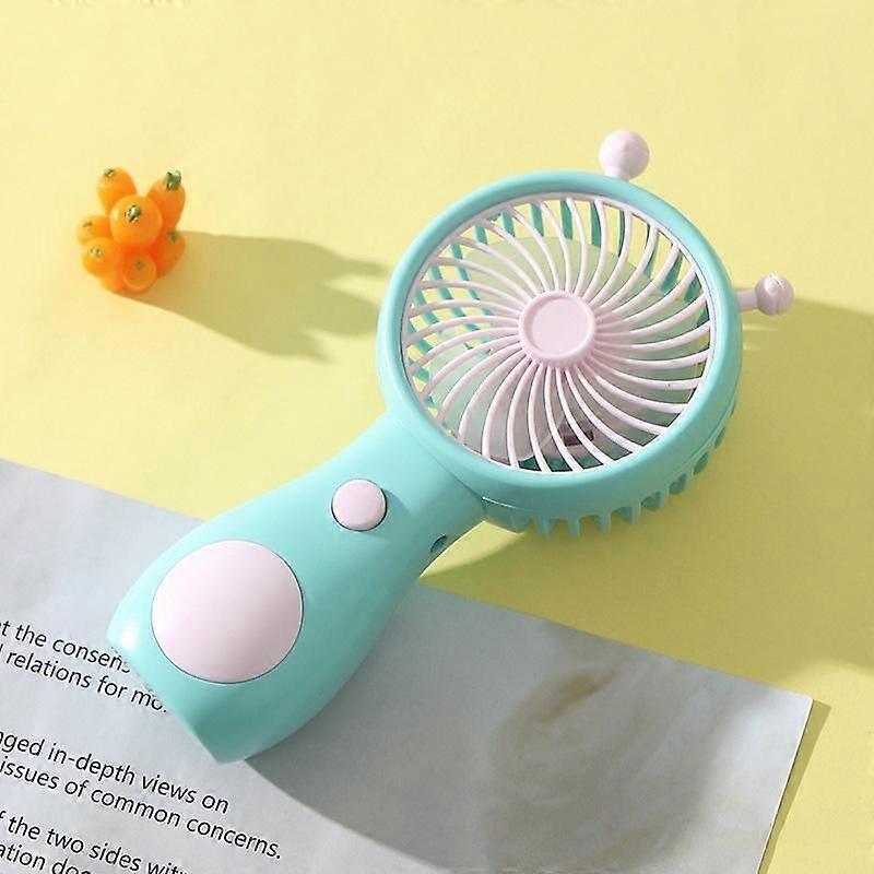 Portable Cute Snail Handheld USB Rechargeable Fan