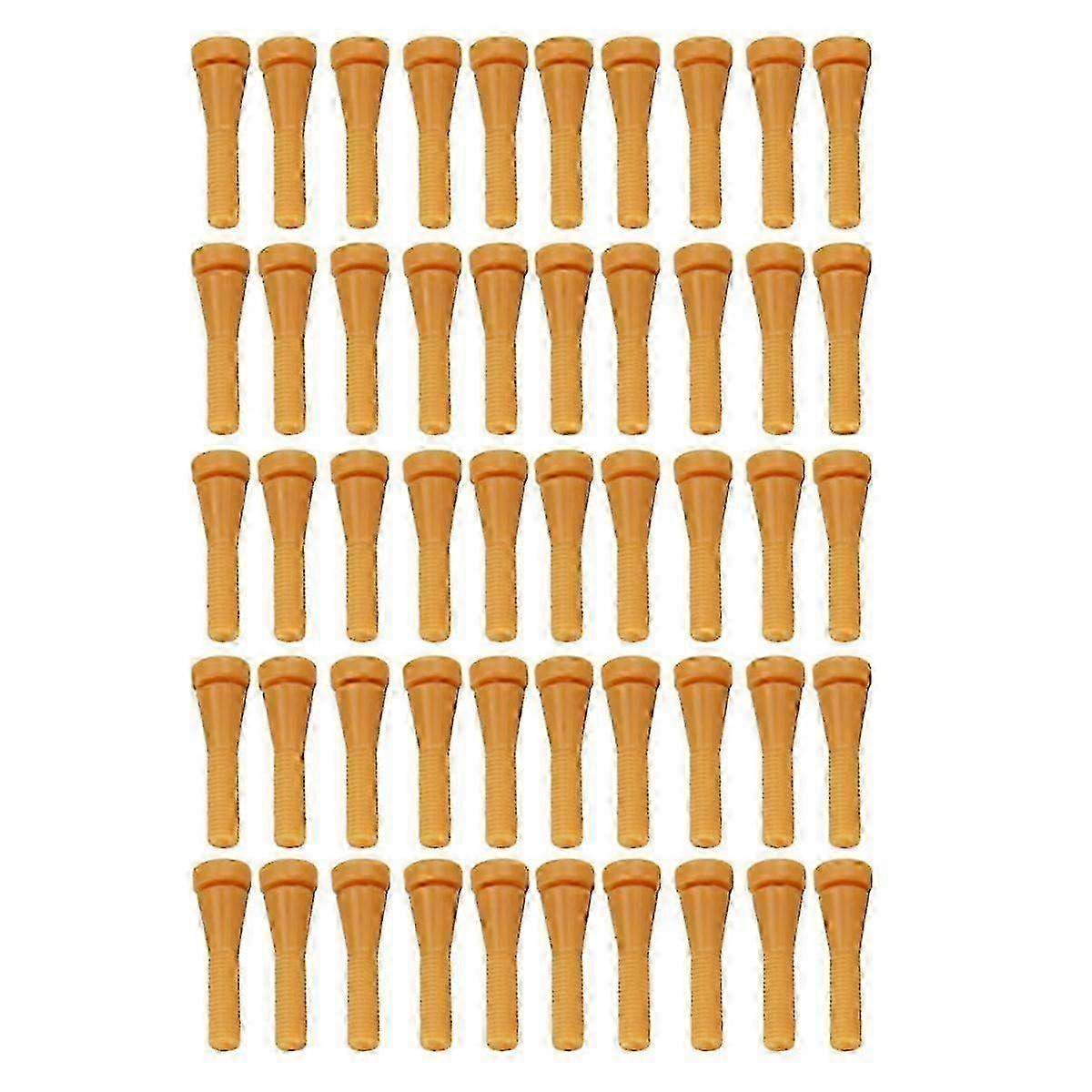 50Pcs Poultry Feather Removal Fingers, Rubber Picker for Ducks, Quails, and Geese
