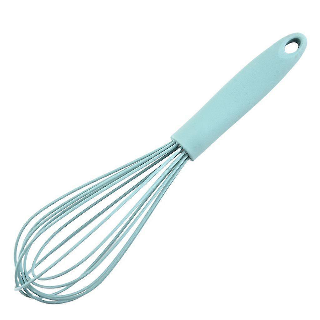 10 Inch Stirring Stick Non-stick Coating Easy to Clean PP Handle Silicone Stirring Stick Chef Aid Tool Kitchen Gadget - Blue