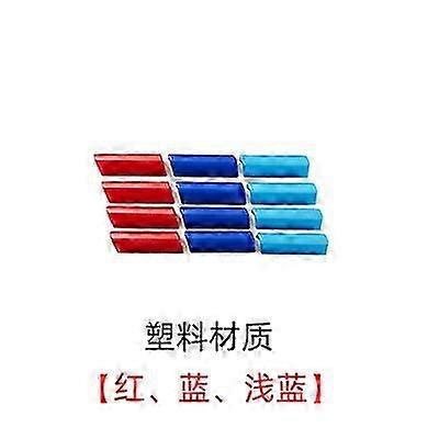 Car Middle Mesh Decorative Strip Three Color Style Front Grille Cover Trim Exterior Accessories Compatible with Certain Brand Vehicles 2019