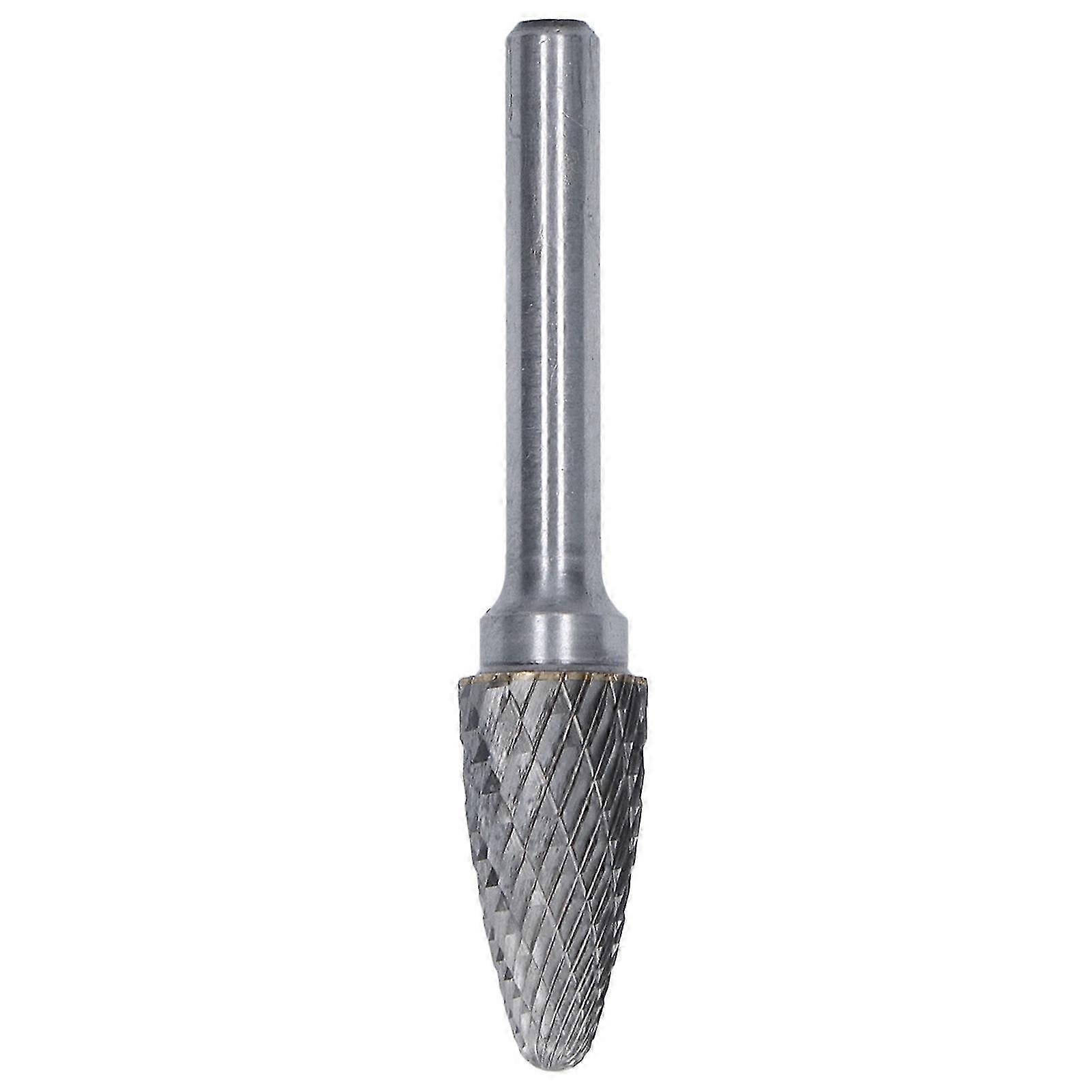 Double Cut Burrs File YG8 Alloy Arc Round Head Shape Die Grinder Bits for Welding Engraving