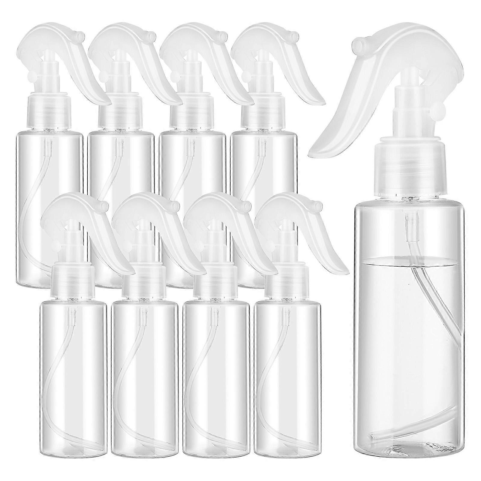 Refillable Spray Bottle 10Pcs Transparent Pet Dividing Bottles Versatile Storage for Storage Use