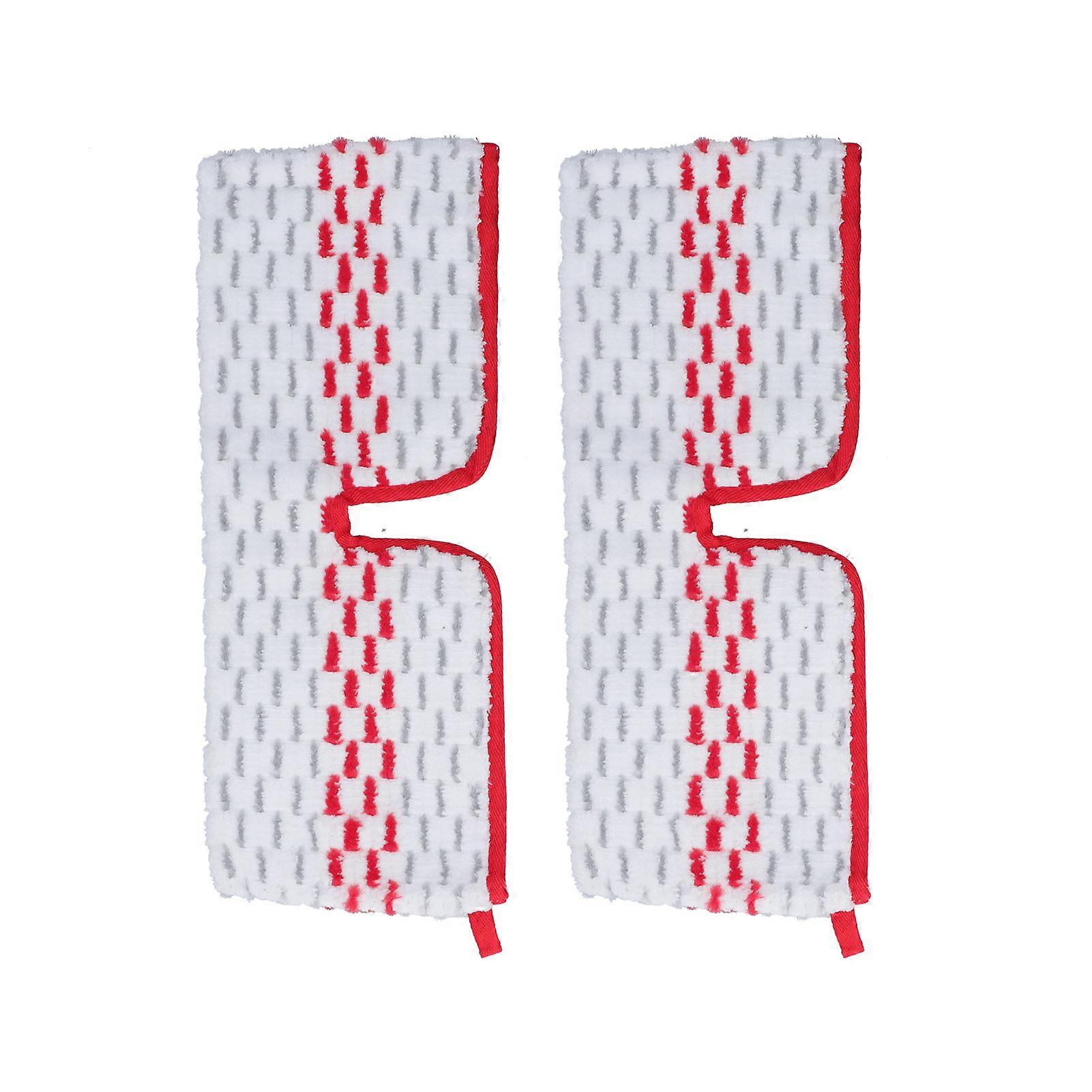 2PCS Microfiber Mop Cleaning Pad Mop Head Mopping Cleaning Cloth Replacement Fit for Ocedar