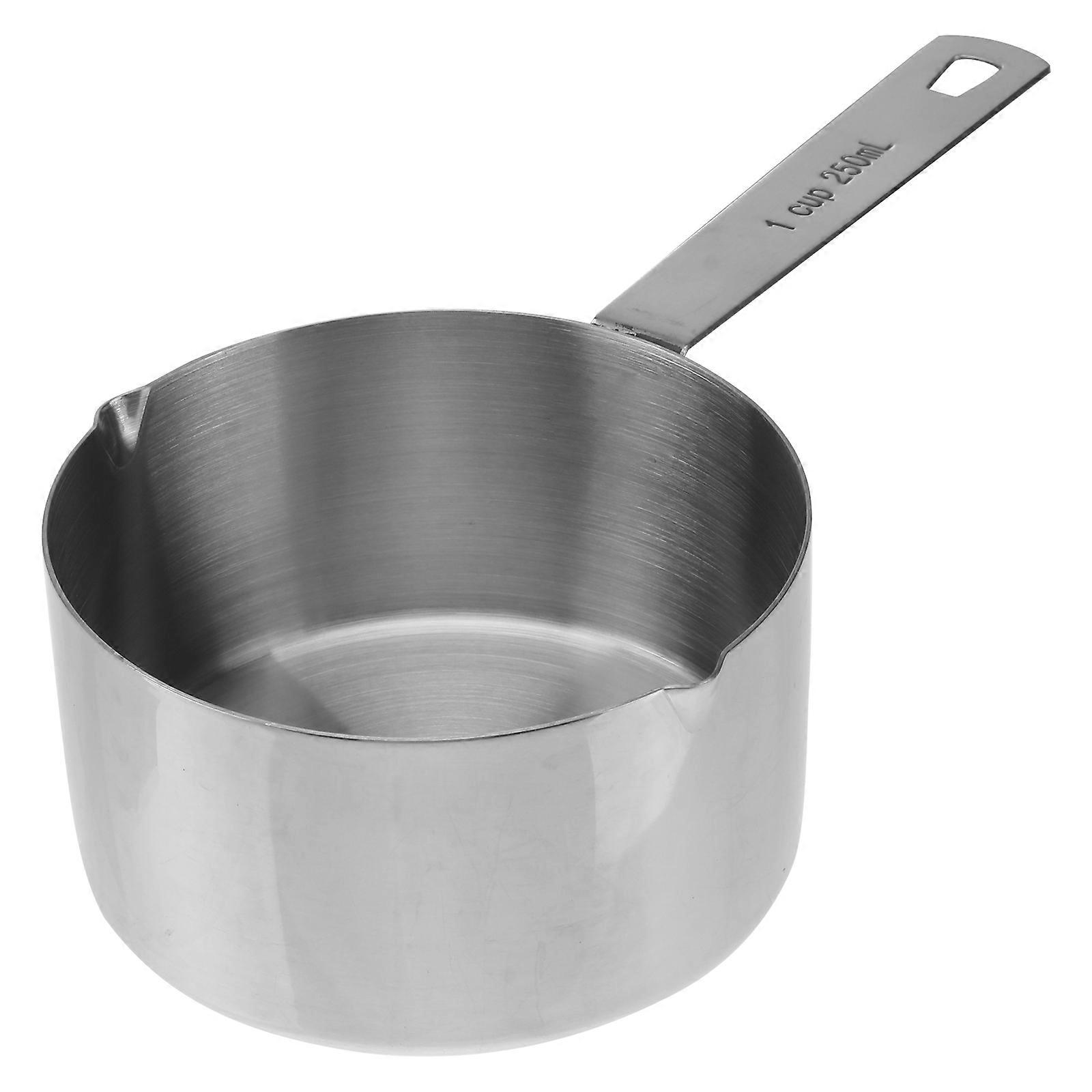 Tiny Saucepan Stainless Steel Pot Small Cooking Tool For Housewarming 1Pc