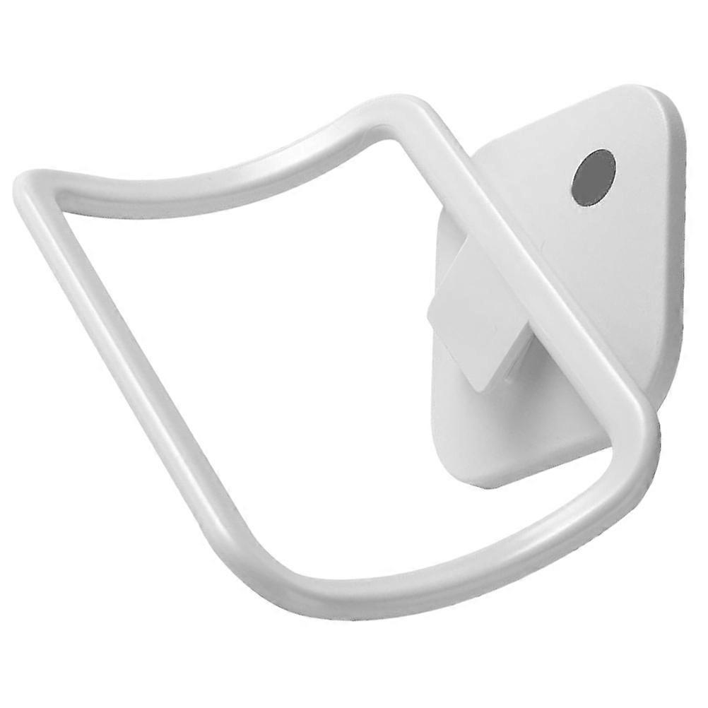 Punch Free Space Saving Towel Holder Wall Bath Towel White 15.5X9.7X6.5CM 1Set