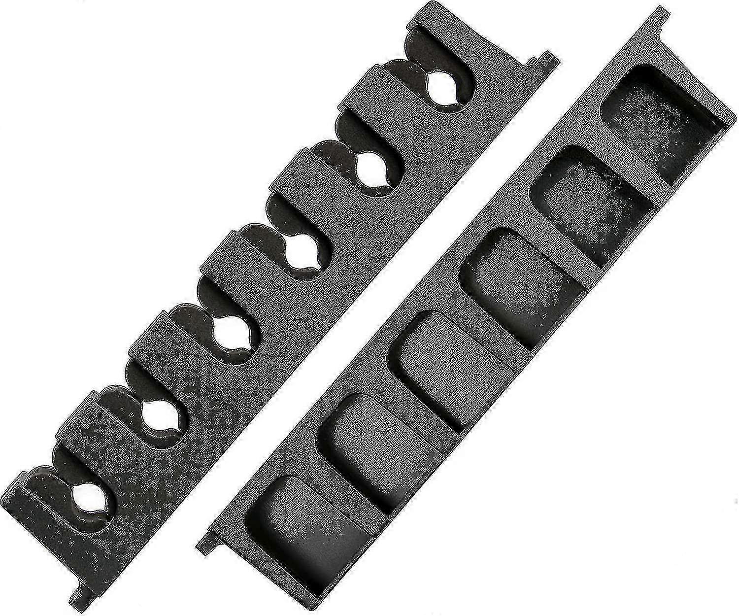 6 Pool Cue Rack, Billiard Stick Holder Wall Mount, Pool Table Rods Clip--