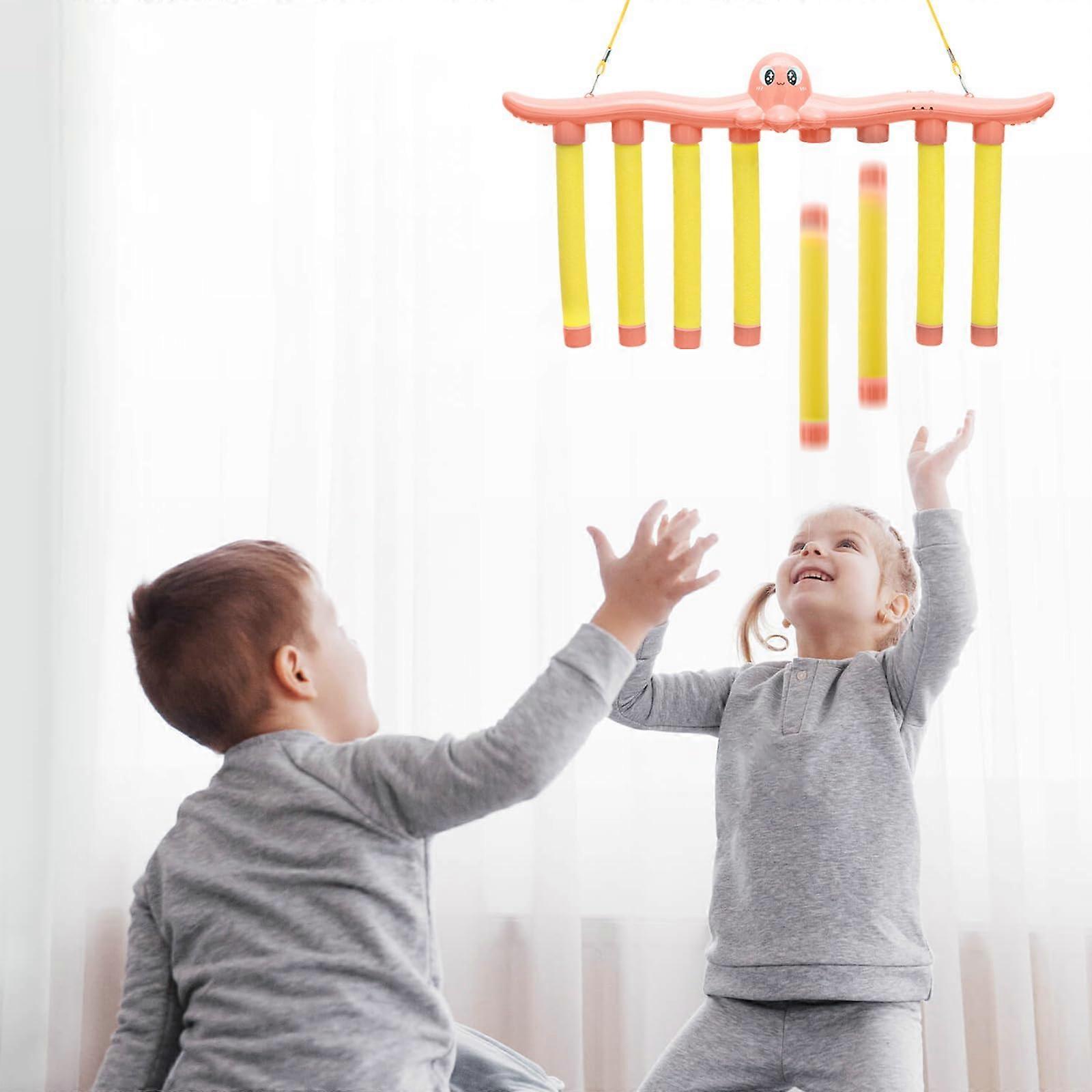 Falling Sticks Game 44.5 x 25 cm Ultra Safe Soft Comfortable 3 Speed Multiple Modes Hand Eye Coordination (Pink)